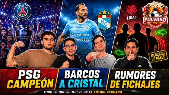 FULVASO -PSG BICAMPEÓN DE LA CHAMPIONS Y EL PIRATA BARCOS A CRISTAL