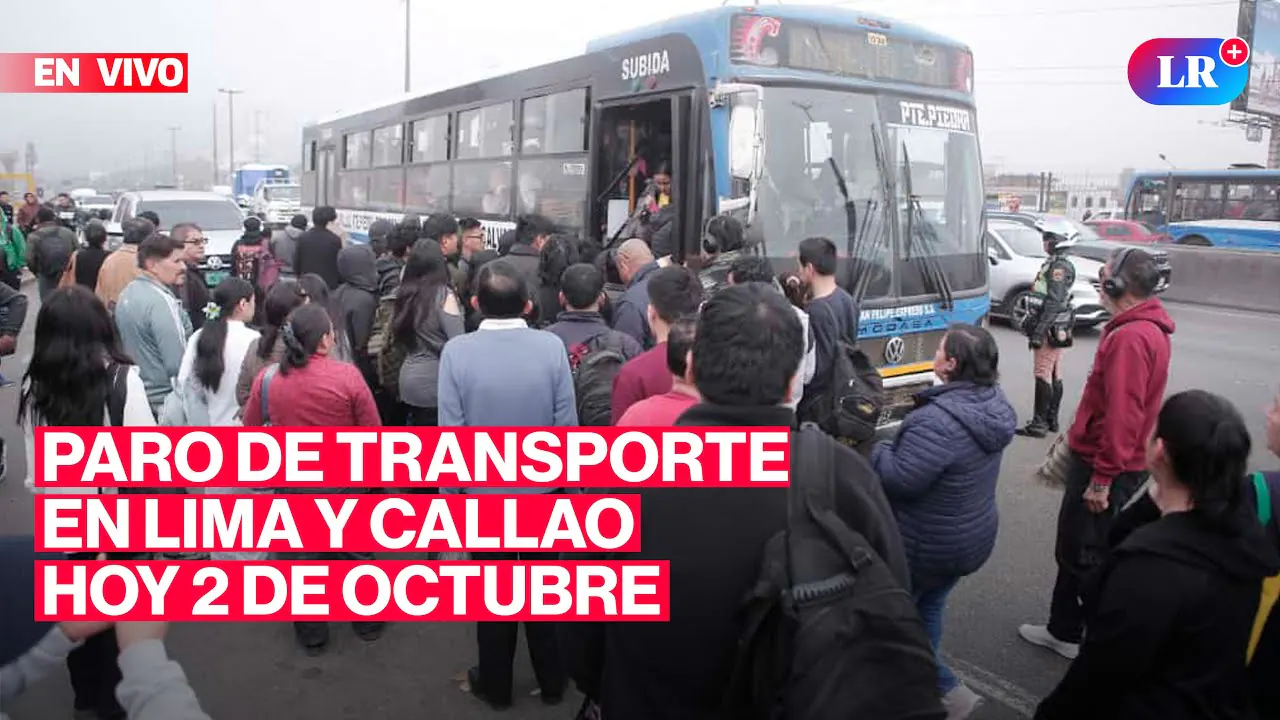 Reproducir: 🔴PARO DE TRANSPORTE EN LIMA Y CALLAO: choferes y cobradores en pie de lucha | #EnVivoLR