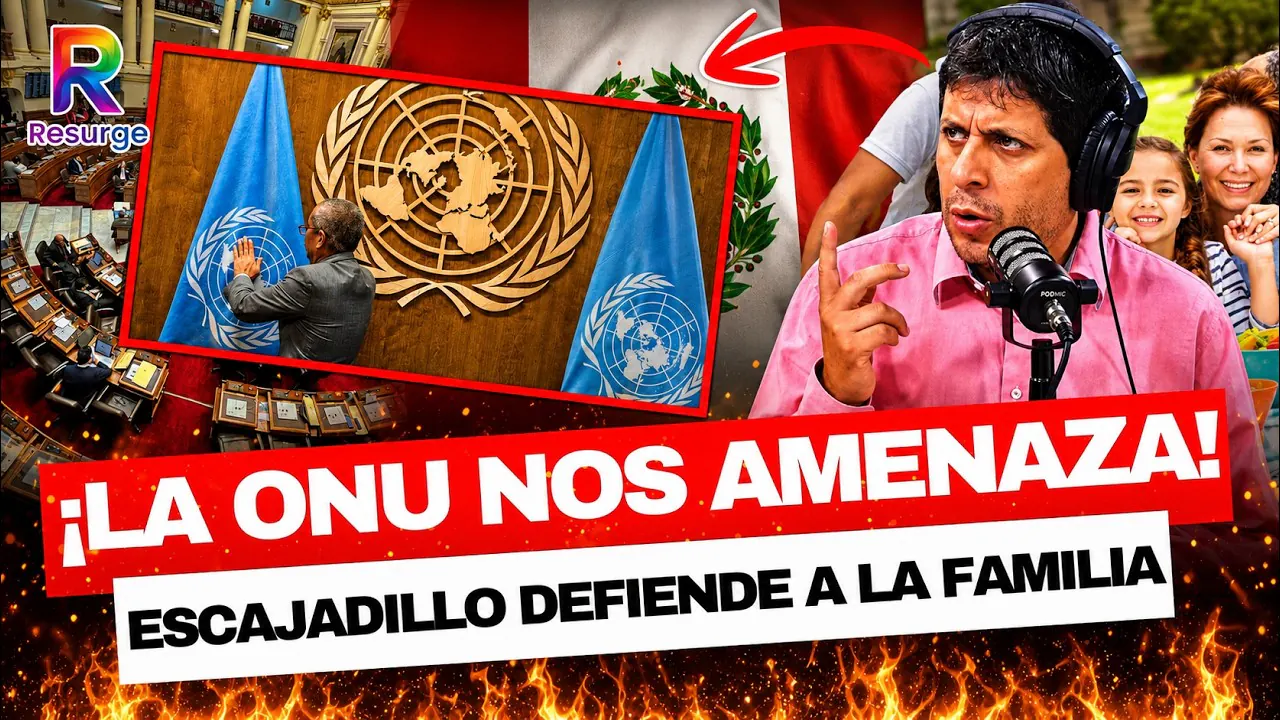 Reproducir: 🚨 AMENAZA DE LA ONU AL PERÚ: Escajadillo expone el ataque a la familia 💣