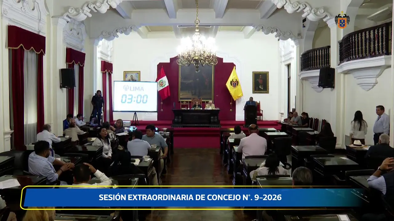 Reproducir: Sesión Extraordinaria de Concejo n°. 9-2026 | 23 de abril