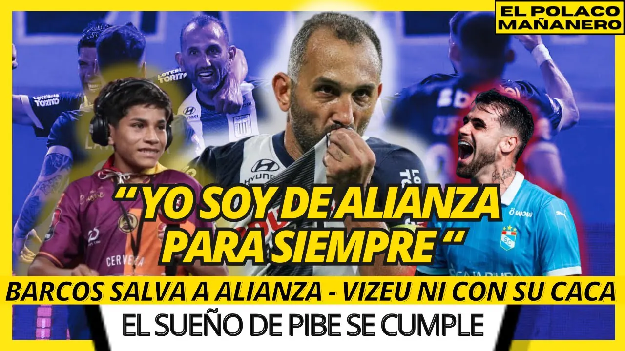 Reproducir: CRISTAL (1-1) ALIANZA LIMA : BARCOS SALVA A ALIANZA