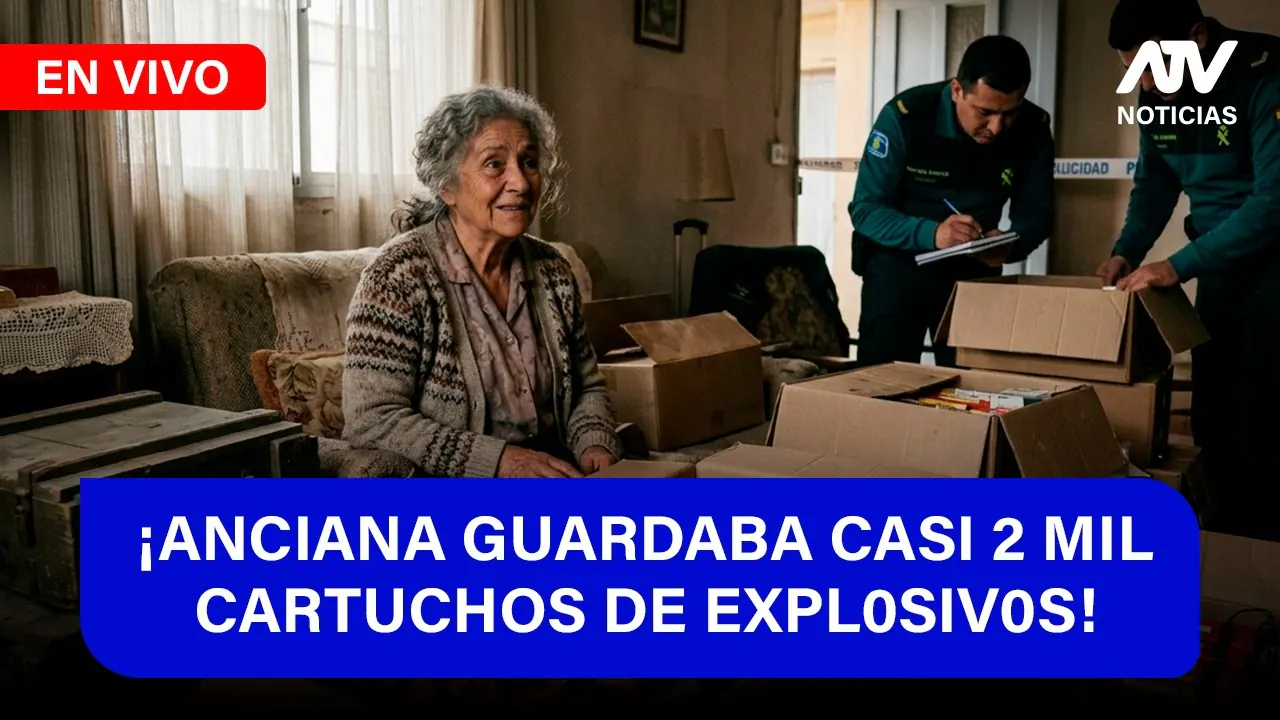 Reproducir: De 5 a 7 🎧✨ ¡ANCIANA GUARDABA CASI 2 MIL CARTUCHOS DE EXPLOSIVOS! - ATV+