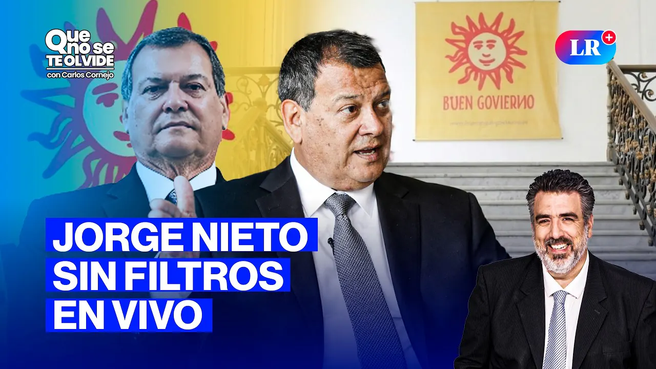 Reproducir: JORGE NIETO EN VIVO Y EL MINSA EN CRISIS | QUE NO SE TE OLVIDE CON CARLOS CORNEJO