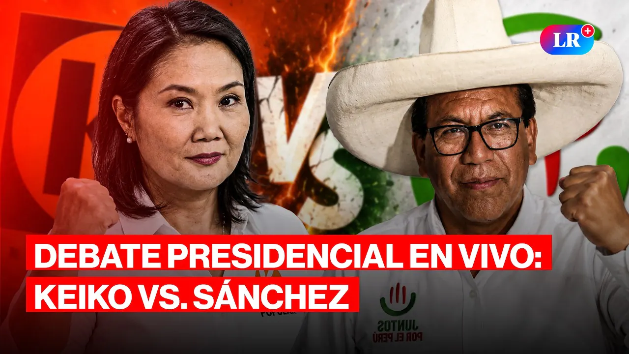 Reproducir: 🔴 DEBATE PRESIDENCIAL 2026 EN VIVO: KEIKO FUJIMORI VS. ROBERTO SÁNCHEZ | LA REPÚBLICA