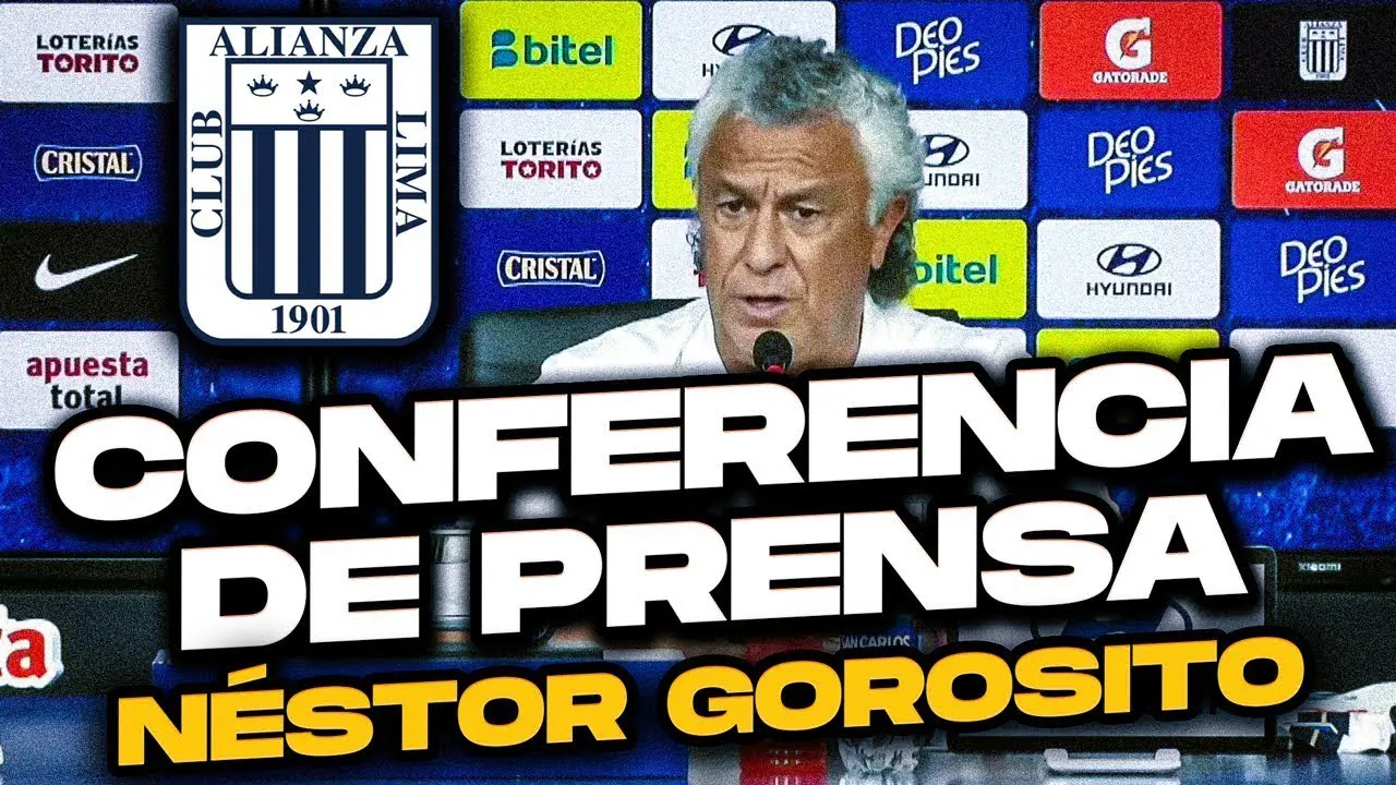 Reproducir: ¡Conferencia de Prensa de Néstor Gorosito! ¿Refuerzos en Alianza Lima?