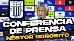 ¡Conferencia de Prensa de Néstor Gorosito! ¿Refuerzos en Alianza Lima?
