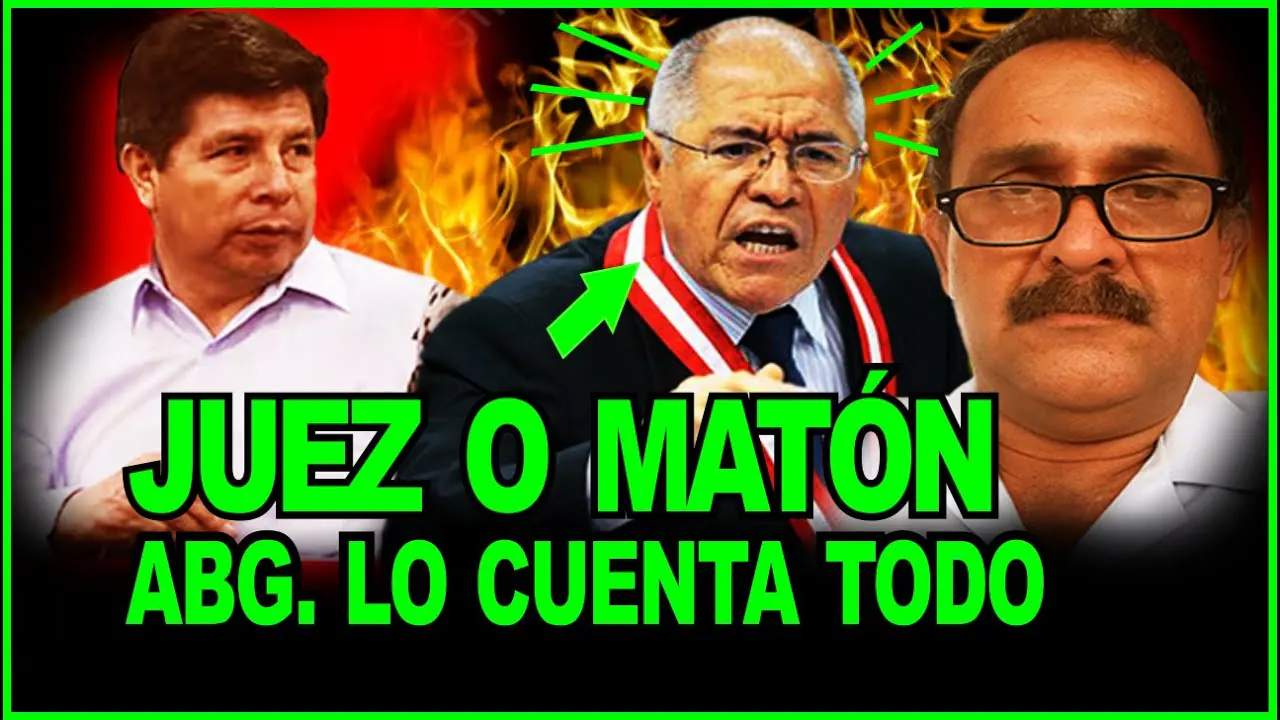 Reproducir: 🤔La MATONERÍA DEL JUEZ SAN MARTÍN!  ABG de P. CASTILLO, CARLOS PEREA LO CUENTA TODO!