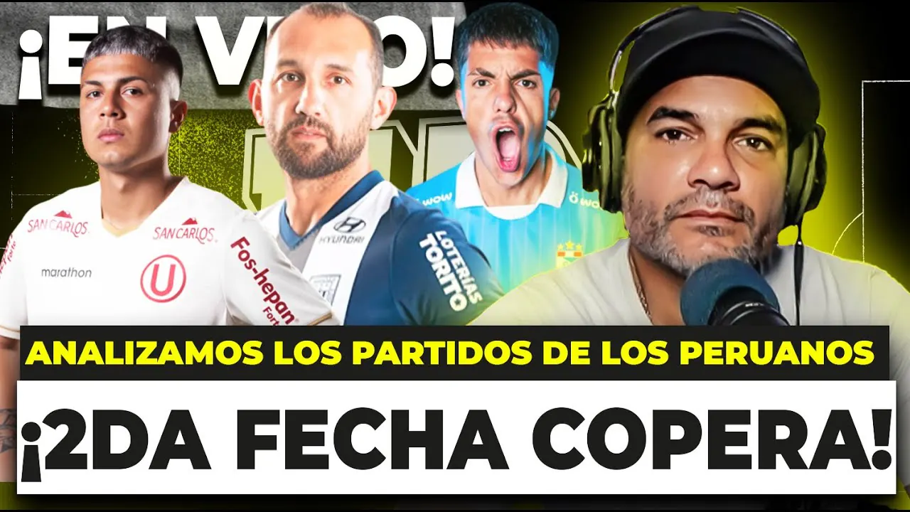 Reproducir: SEMANA COPERA 🏆⚽ ANALIZAMOS LOS PARTIDOS DE AL, U Y CRISTAL COKIGONZÁLES #ENVIVO ESTÁN PASANDO COSAS