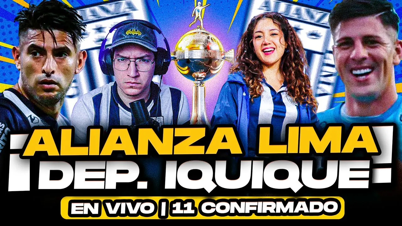 Reproducir: Alianza Lima vs Deportes Iquique | En Vivo | Copa Libertadores con @GiaAlejandra