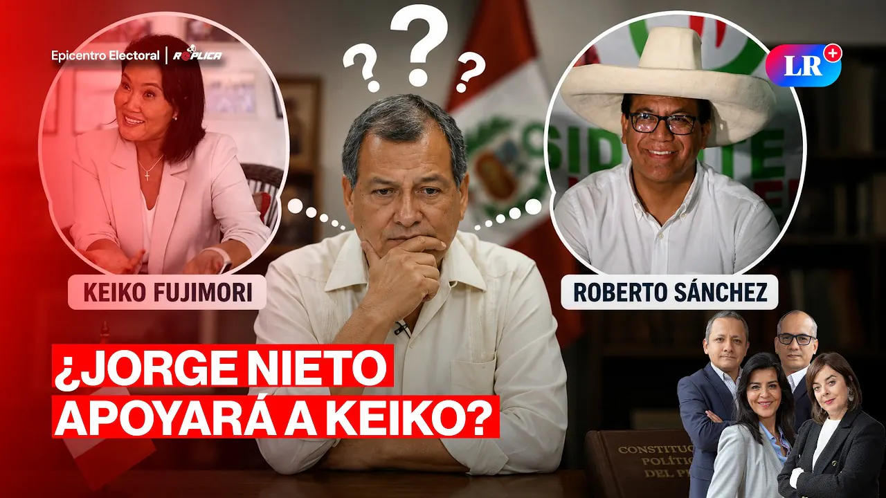 Reproducir: ¿KEIKO O ROBERTO SÁNCHEZ? JORGE NIETO ESPERARÁ RESULTADOS OFICIALES | EPICENTRO ELECTORAL - RÉPLICA