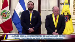 Firma de convenio de cooperación con la alcaldía de San Salvador | 9 de junio.