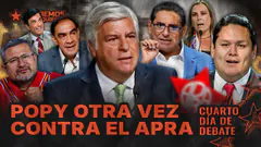 ¿POPI VS APRA 2.0? ¿CHATENCIO VS PAZ DE LA BARRA? REACCIÓN AL 4TO DÍA DE DEBATE