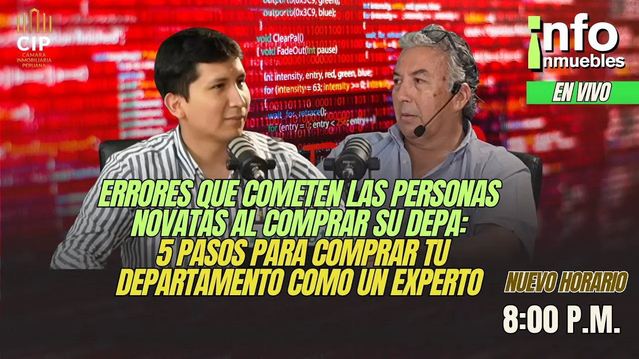 Reproducir: ERRORES DE NOVATOS AL COMPRAR TU PRIMER DEPA - INFOINMUEBLES