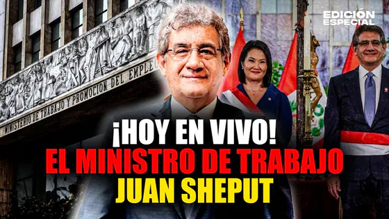 #EnVivo Juan Sheput habla del pedido de facultades, lo ocurrido en Trujillo y reforma de Essalud