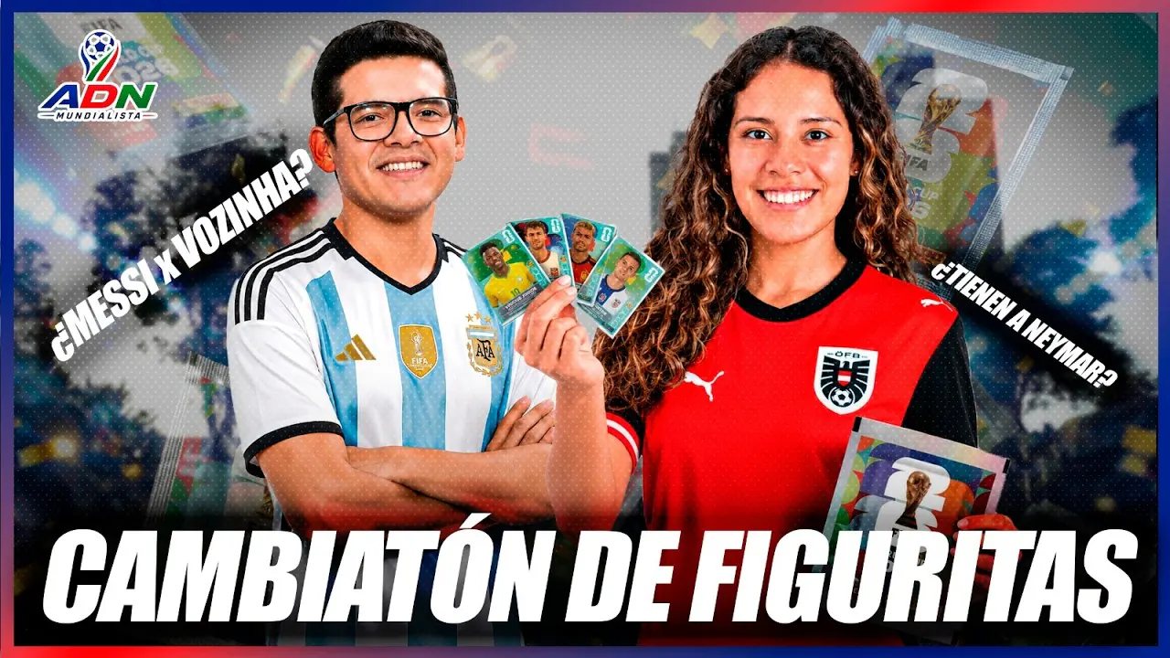 Reproducir: ¿Conseguirán a Vozinha? IRL llena de figuritas 👀🔥🏆 | 🎥👉 "ADN Mundialista" ⚽ 17/07/26