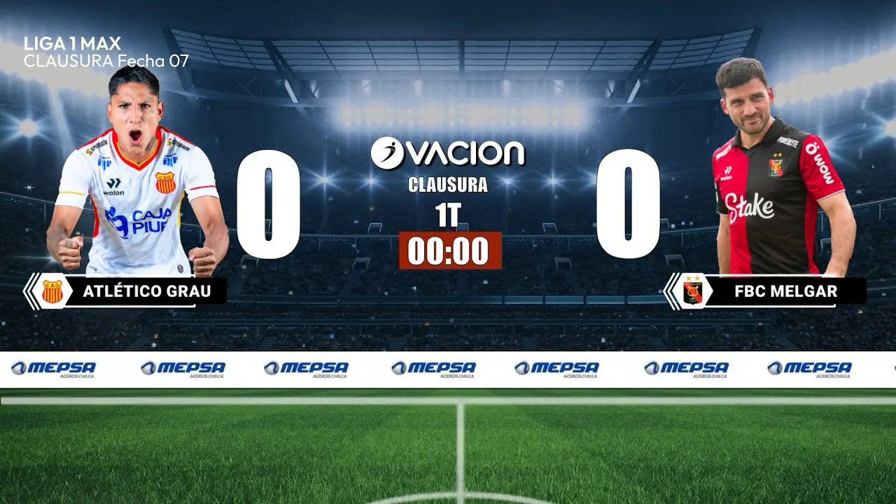 Reproducir: Atlético Grau vs FBC Melgar por RADIO OVACION 🔴 #ENVIVO | LIGA 1 MAX