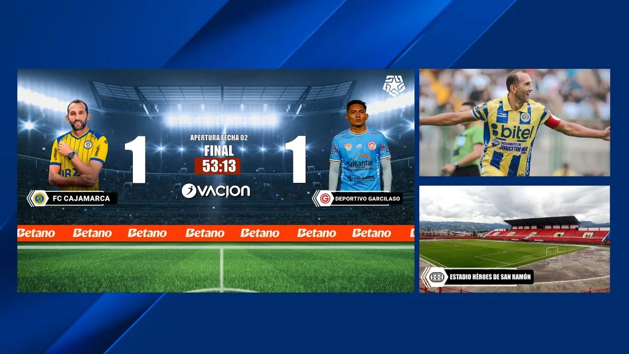 Reproducir: FC Cajamarca vs Deportivo Garcilaso por RADIO OVACION 🔴 #ENVIVO | LIGA 1 MAX