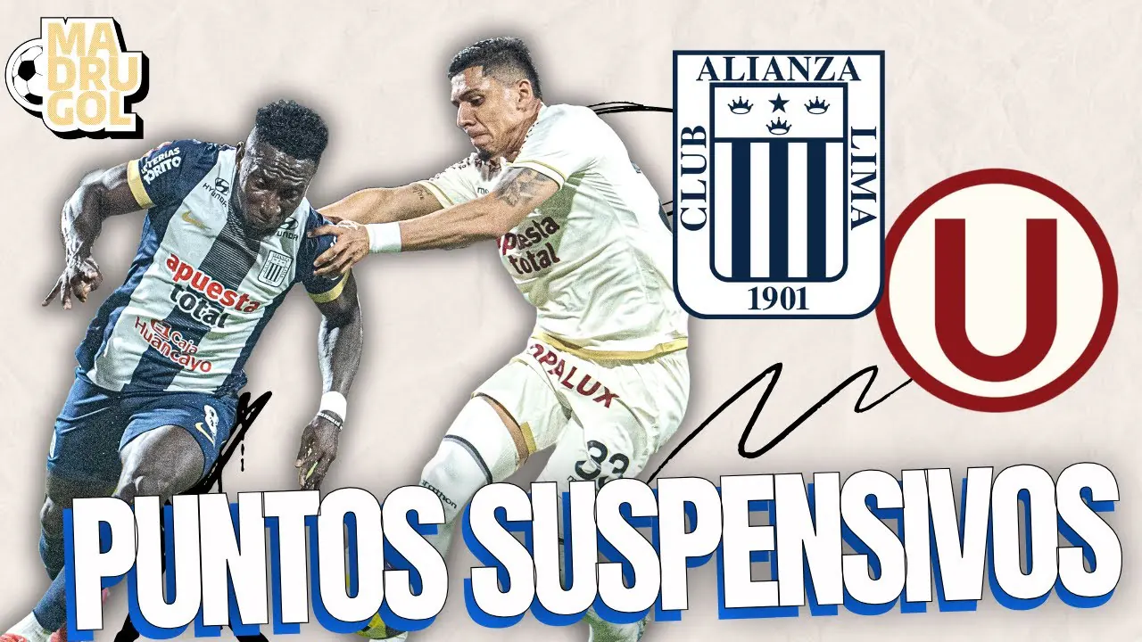 Reproducir: MADRUGOL CON MR PEET: PUNTOS SUSPENSIVOS- ALIANZA LIMA 1 - 1 UNIVERSITARIO