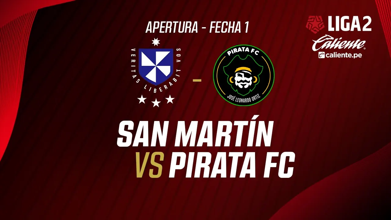 Reproducir: EN VIVO | CLUB USMP VS PIRATA FC | APERTURA LIGA 2 | FECHA 1