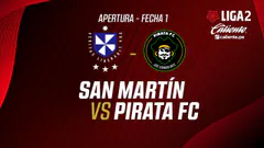 EN VIVO | CLUB USMP VS PIRATA FC | APERTURA LIGA 2 | FECHA 1