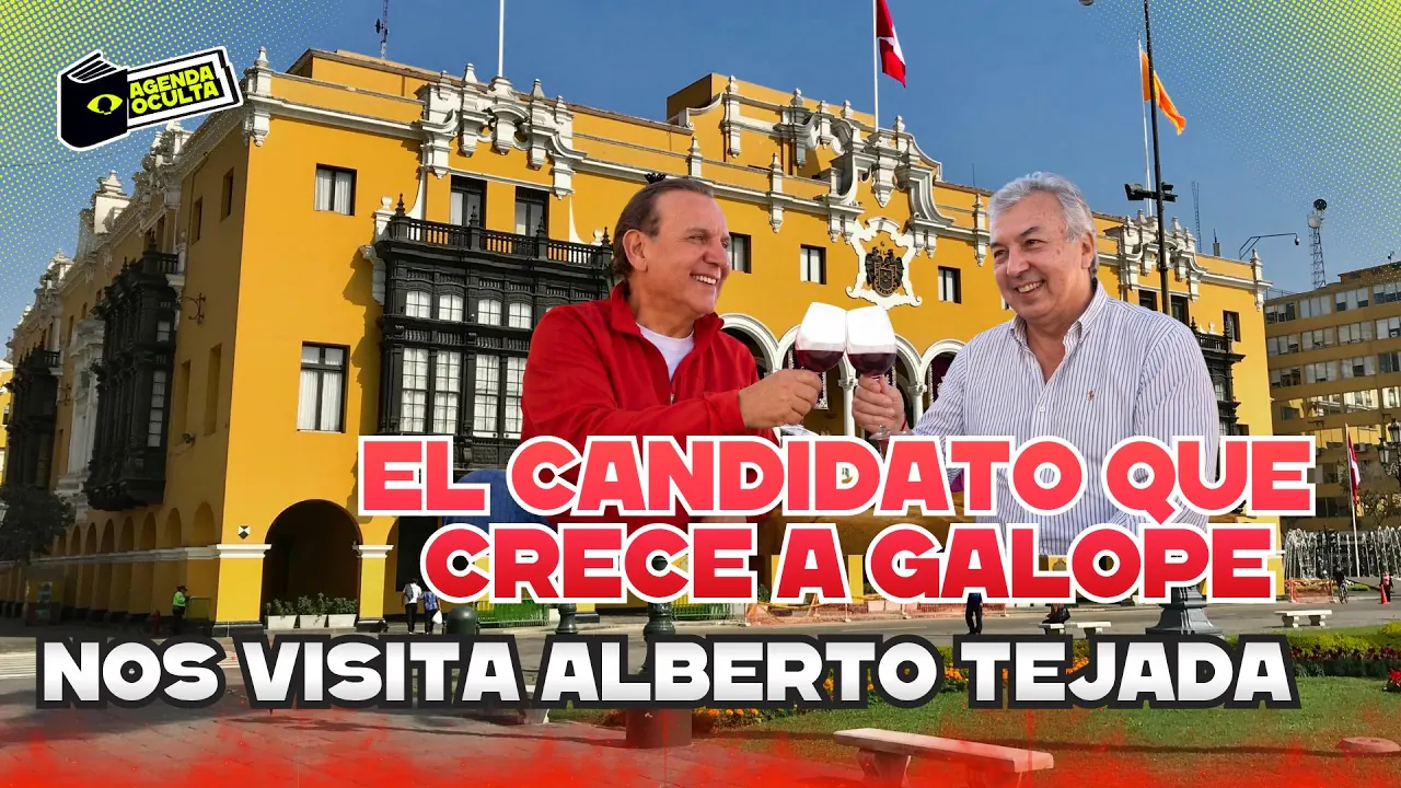 Reproducir: NOS VISITA ALBERTO TEJADA, CANDIDATO A LA ALCALDÍA DE LIMA - AGENDA OCULTA