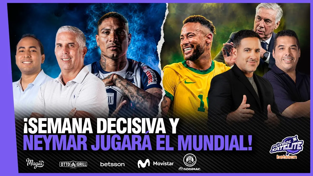 Reproducir: ¡NEYMAR JUGARÁ EL MUNDIAL! | SEMANA DECISIVA EN LA LIGA1, ¿TENDREMOS CAMPEÓN? #FÚTBOLSATÉLITE