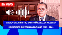 Fe de Erratas | AUDIOS DEL MINISTRO SANTIVÁÑEZ SALEN A LA LUZ - ATV+