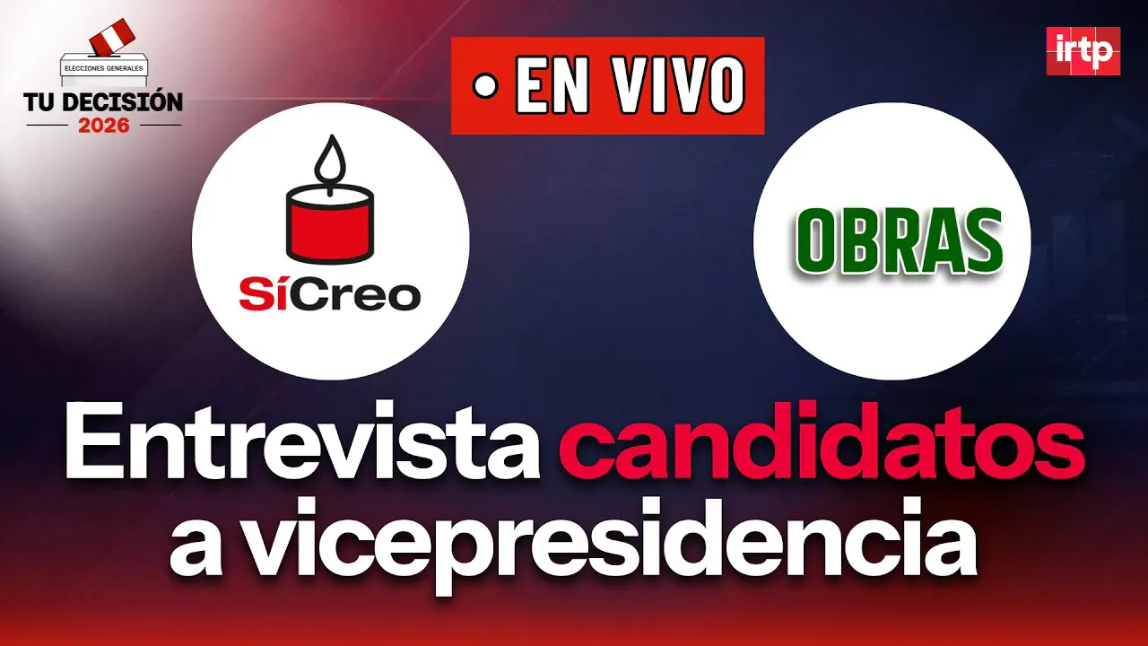 Reproducir: Candidatos a la vicepresidencia: Sí Creo y Cívico Obras | “Tu decisión 2026”