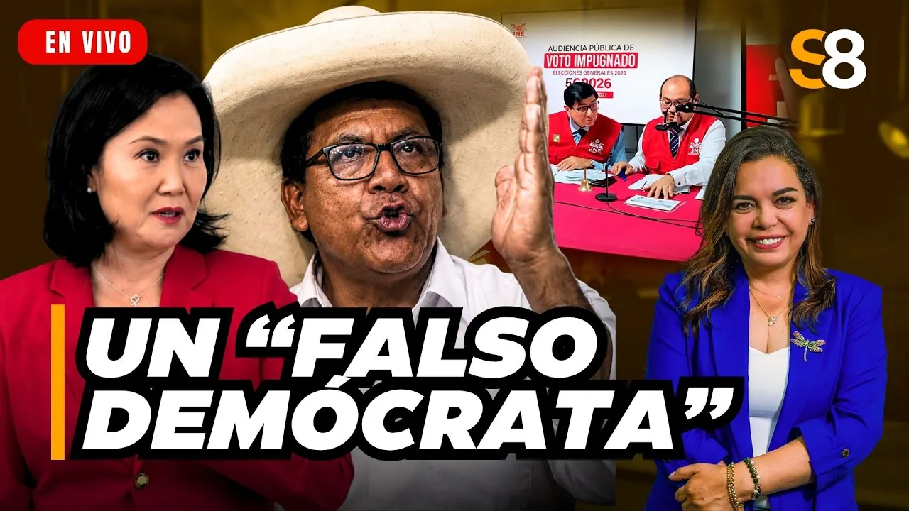 Reproducir: 🟡 SÁNCHEZ AFIRMA QUE NO RECONOCERÁ EVENTUAL GOBIERNO DE KEIKO FUJIMORI | S8