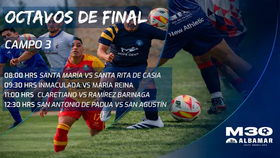 Fútbol ¡EN VIVO! - - MASTER 30 INTERCOLEGIOS