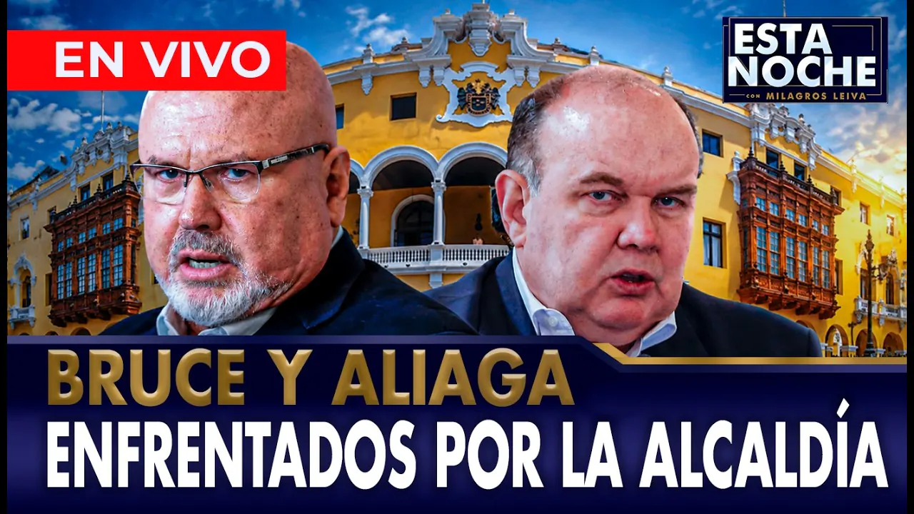 Reproducir: 🔴EN VIVO - CARLOS BRUCE LE RESPONDE A LÓPEZ ALIAGA | "ESTA NOCHE" CON MILAGROS LEIVA