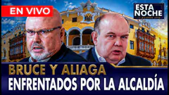 EN VIVO - CARLOS BRUCE LE RESPONDE A LÓPEZ ALIAGA | "ESTA NOCHE" CON MILAGROS LEIVA