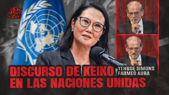 KEIKO DA DISCURSO EN LAS NACIONES UNIDAS MIENTRAS CARLOS ESPA ESTÁ MÁS CPP QUE NUNCA
