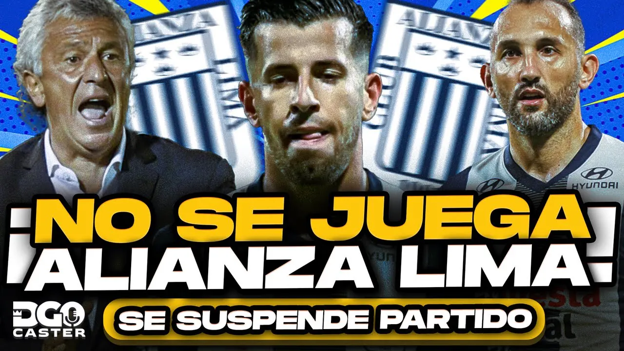 Reproducir: Alianza Lima vs Comerciantes Unidos ¡NO SE JUEGA! Se va REPROGRAMAR
