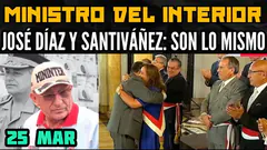 TODO SOBRE EL MINISTRO DEL INTERIOR, JOSÉ DÍAZ ZULUETA / SANTIVÁÑEZ DENUNCIADO Y CANDIDATO - 25 MAR