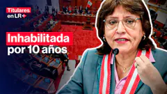 Congreso aprueba inhabilitación contra Delia Espinoza | TITULARES EN LR | #TLR