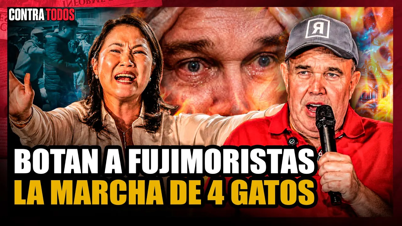 Reproducir: RECHAZAN A FUJIMORISTAS DE CUSCO | FRACASA MARCHA DE PORKY | CONTRA TODOS 🔴