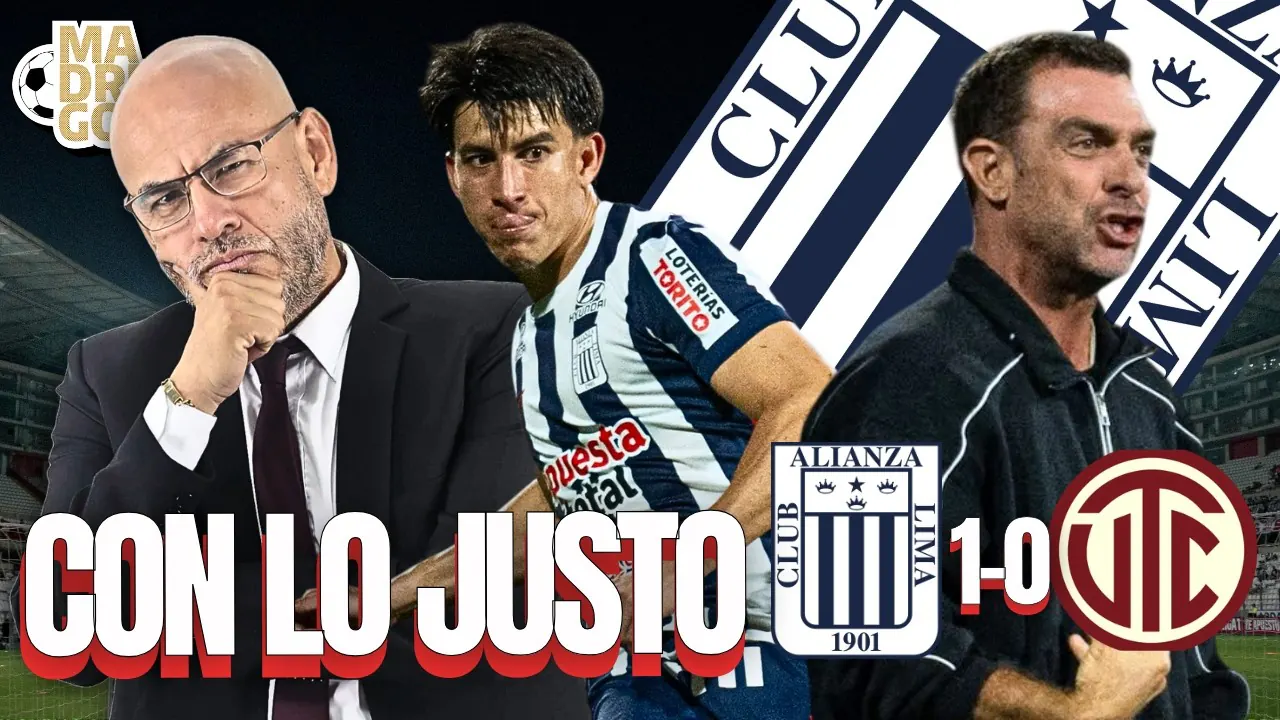 Reproducir: MADRUGOL CON MR PEET: CON LO JUSTO | ALIANZA LIMA 1 - 0 UTC | LIGA 1