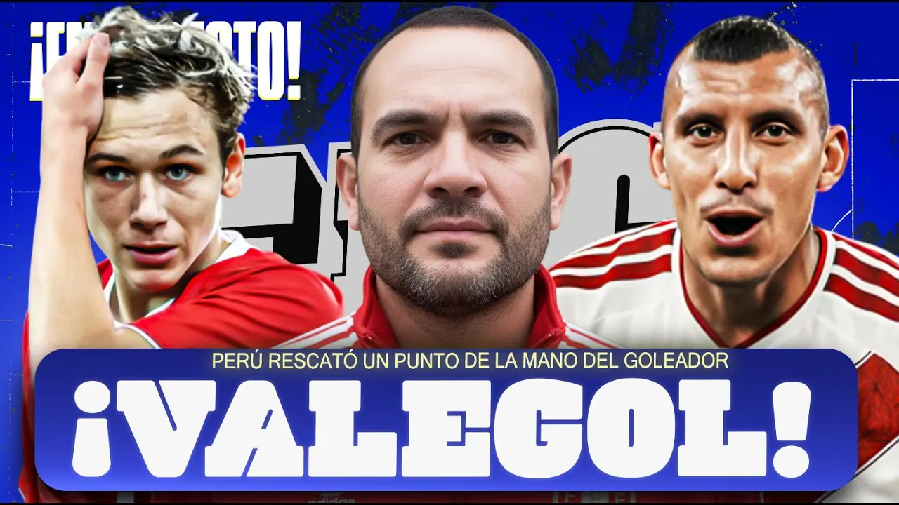 Reproducir: CON UN VALEGOL, PERÚ RESCATÓ EL EMPATE  | ESTÁN PASANDO COSAS #ENVIVO COKI GONZÁLES