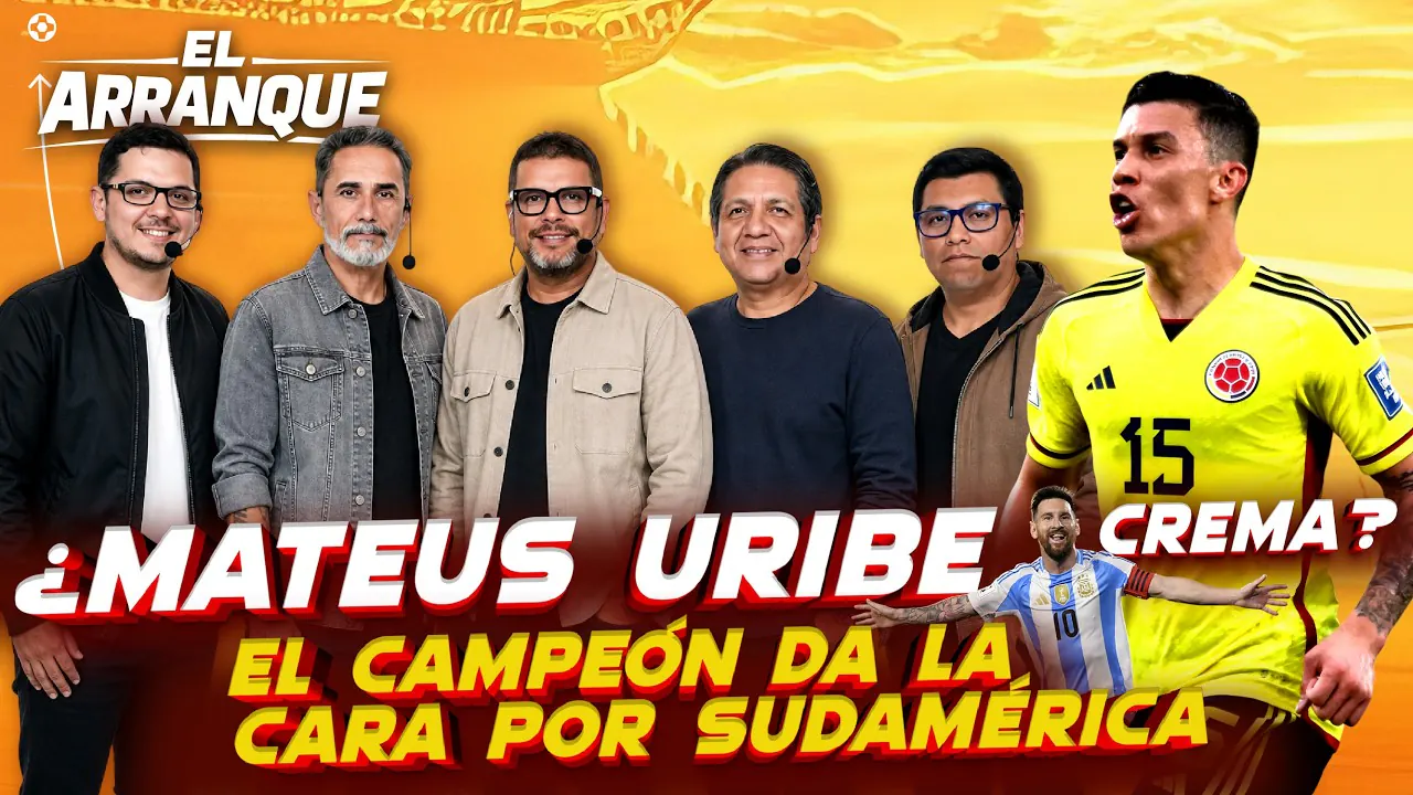 Reproducir: ¿MATEUS URIBE CREMA? EL CAMPEÓN DA LA CARA POR SUDAMÉRICA- EL ARRANQUE EN VIVO