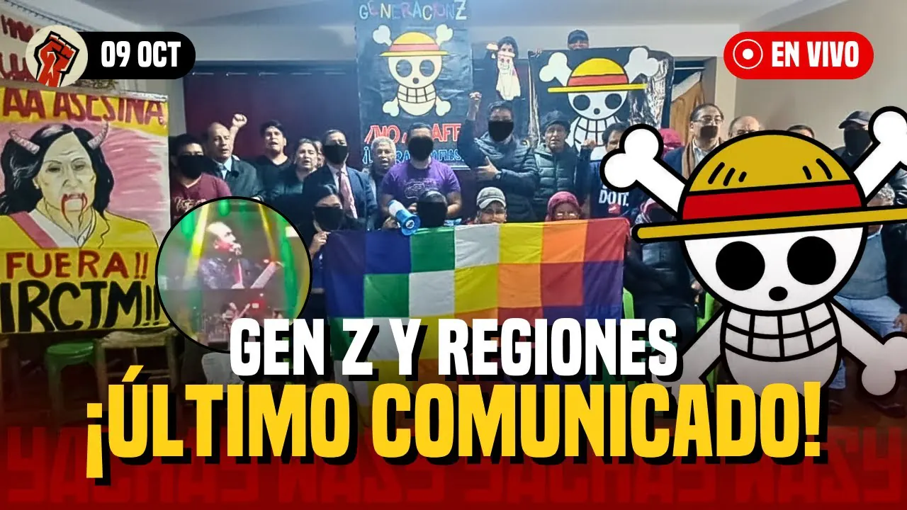 Reproducir: AGUA MARINA: Toda la verdad | Generación Z pide disculpas al SUR y convoca MARCHAS - 09 OCT