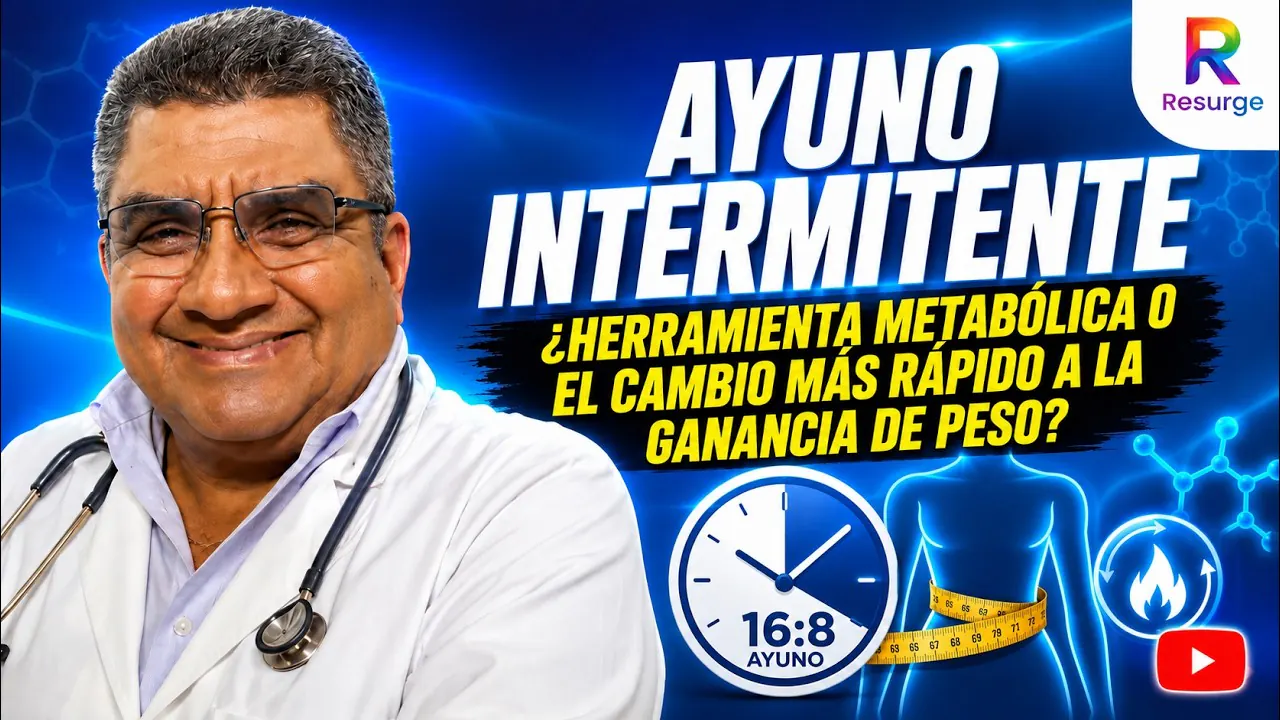 Reproducir: 🔥AYUNO INTERMITENTE ¿HERRAMIENTA METABÓLICA O EL CAMBIO MÁS RÁPIDO A LA GANANCIA DE PESO?
