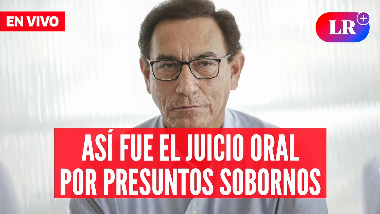 Reproducir: 🔴 Juicio contra Martín Vizcarra por cohecho pasivo propio | #EnDirectoLR