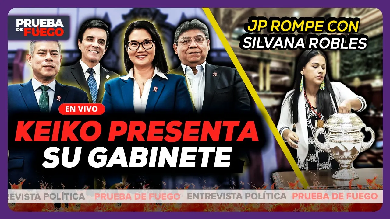 Reproducir: EN VIVO 🔴Galarreta será premier de Keiko mientras el fujimorismo asume la presidencia del Senado