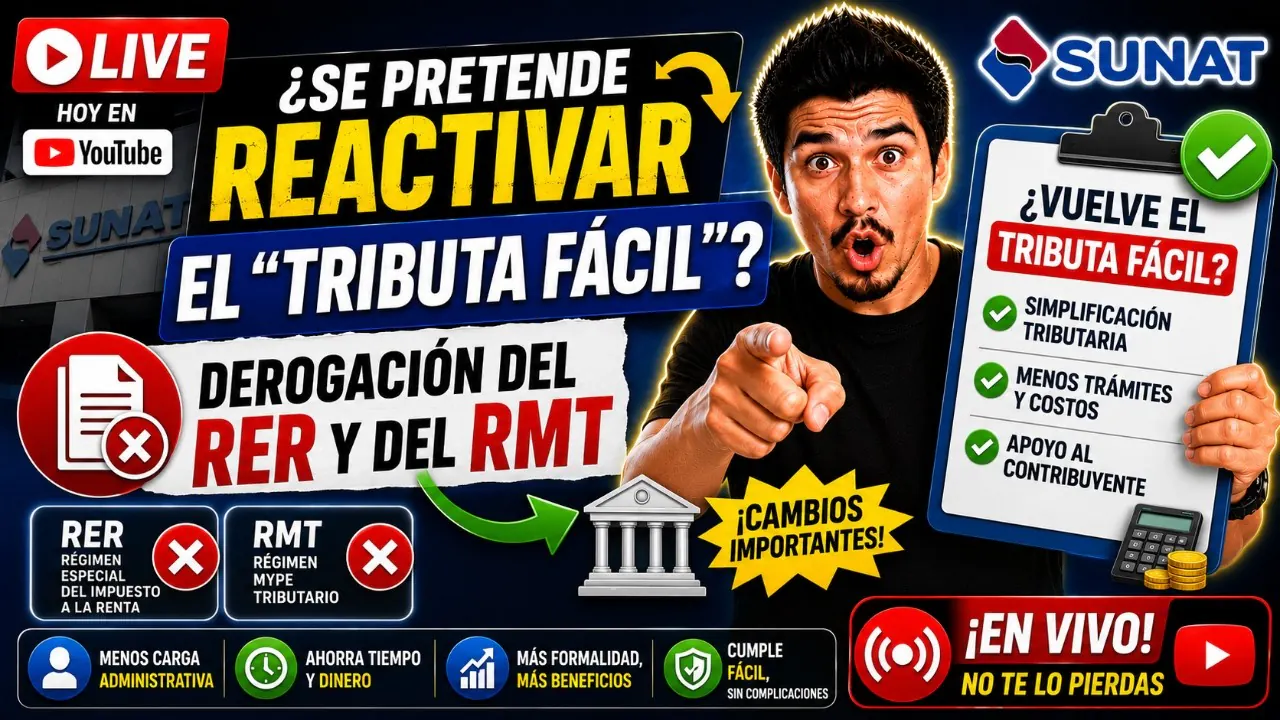Reproducir: ¿Se pretende reactivar el “Tributa Fácil”?
