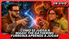 HOY SI LE ENSEÑO A JUGAR MAGIC A GISELLE | TUTORIAL MAGIC: THE GATHERING| LOSFURREYES EN VIVO