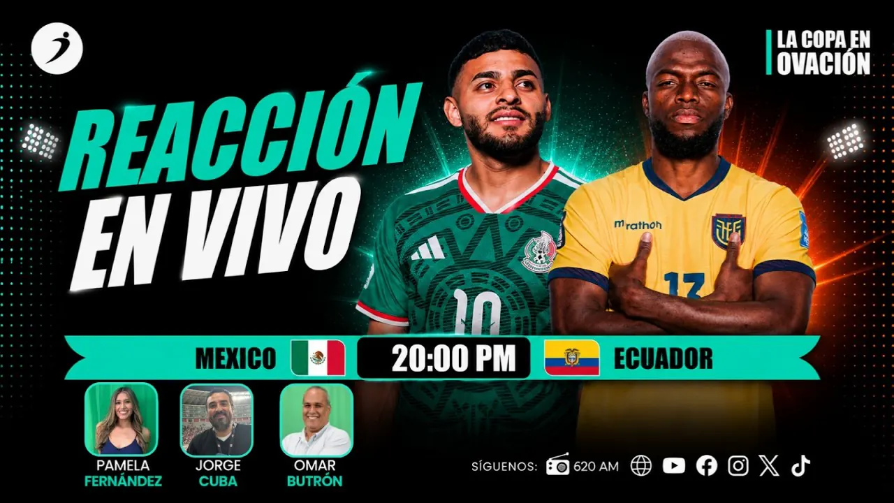 Reproducir: MÉXICO VS ECUADOR | EN VIVO | LA COPA EN OVACIÓN🏆🔥