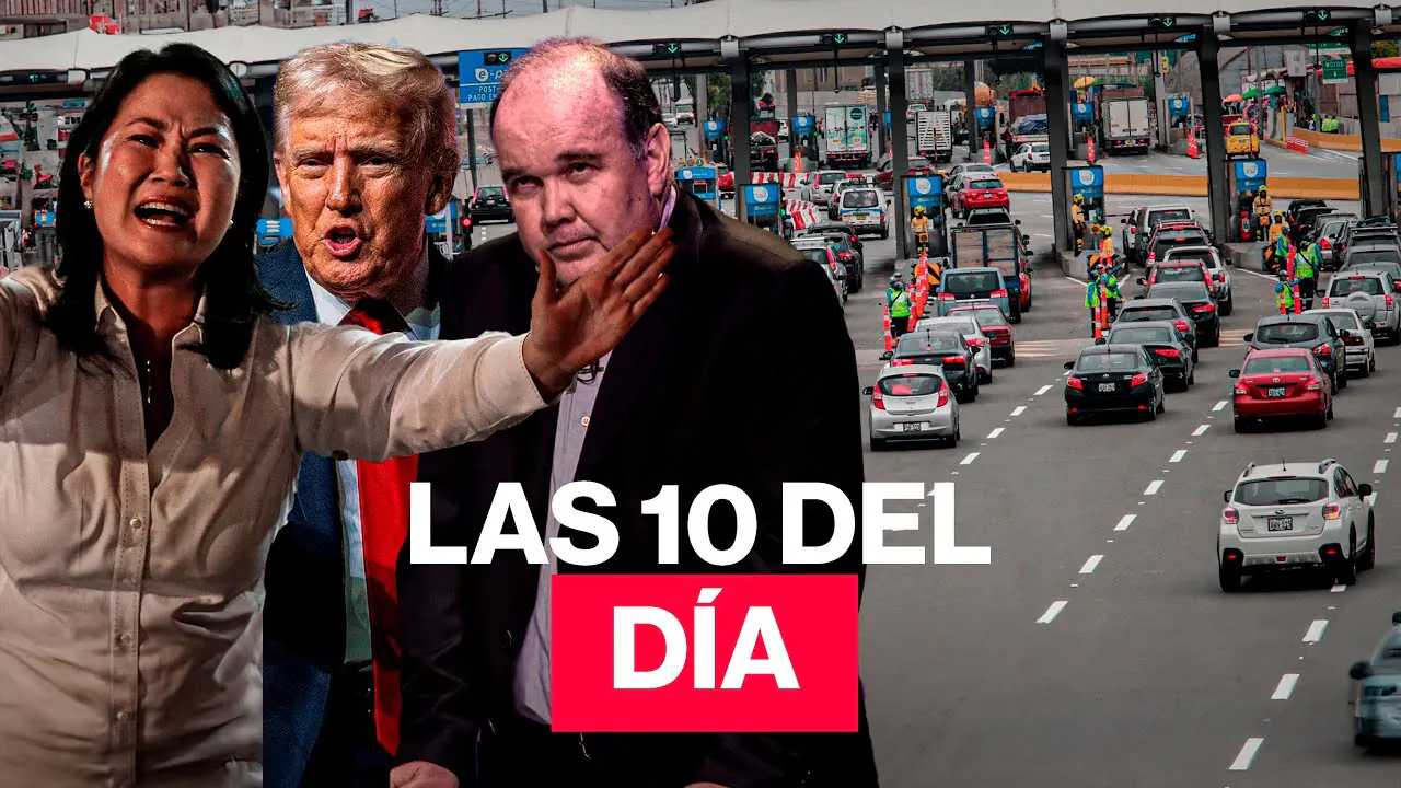 Reproducir: 🔴 Keiko postula a la Presidencia, López Aliaga, Trump y más este 30 de octubre | #las10deldía