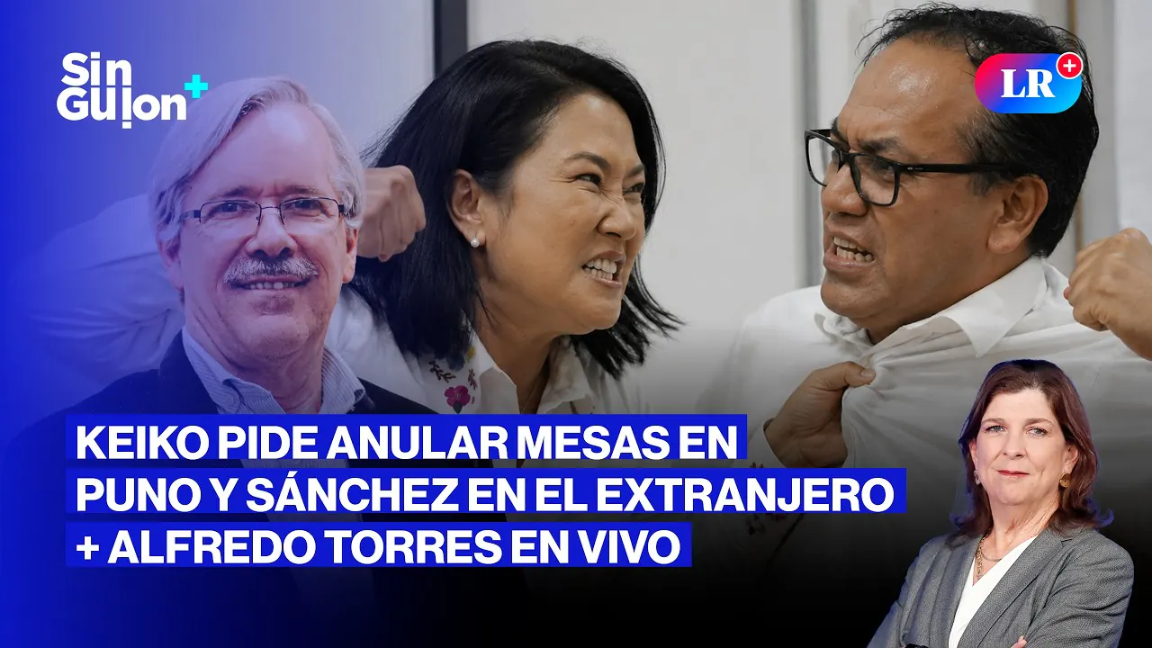 Reproducir: KEIKO SERÍA PRESIDENTA Y ALFREDO TORRES ACLARA TODO EN VIVO | SIN GUION CON ROSA MARÍA PALACIOS