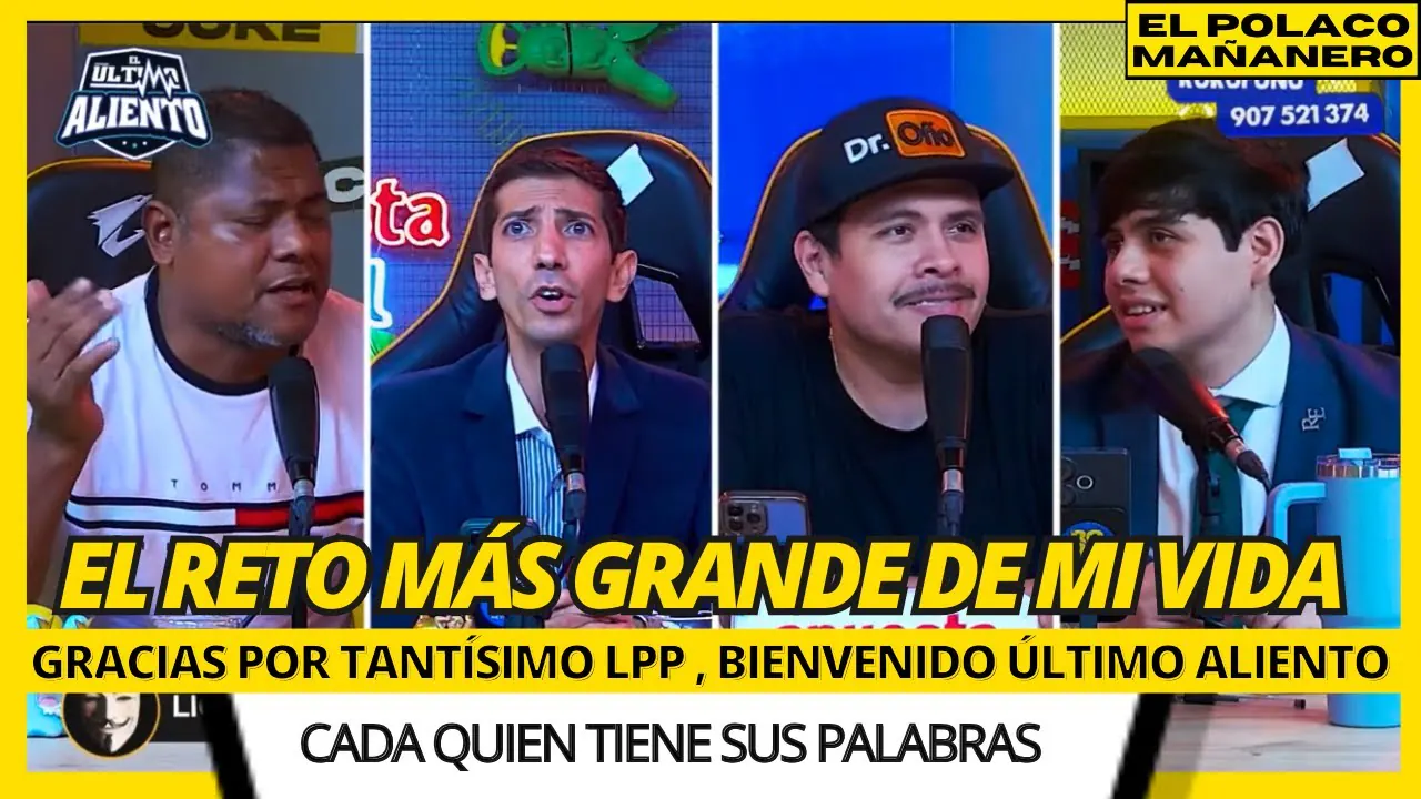 Reproducir: EL ÚLTIMO ALIENTO : EL RETO MAS GRANDE DE MI VIDA - 🟡 EL POLACO MAÑANERO 🇵🇪